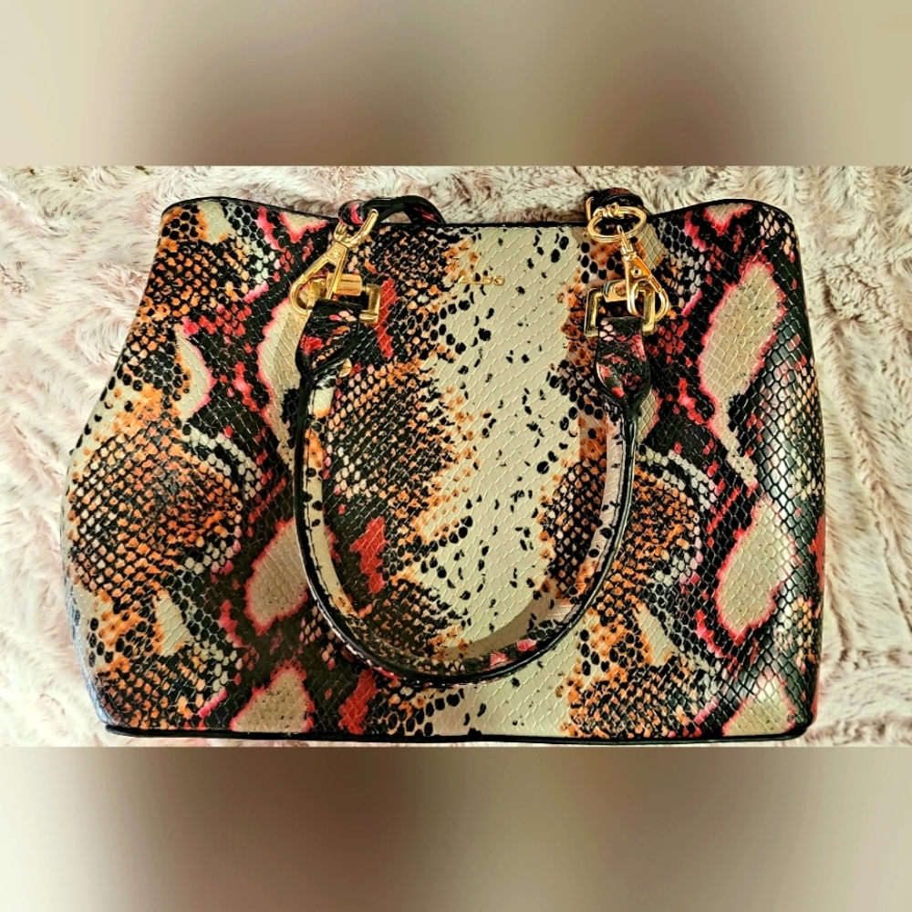 Faux snake skin Aldo purse